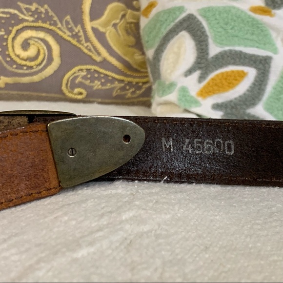 Floral Three tone leather Brighton belt - Picture 11 of 12